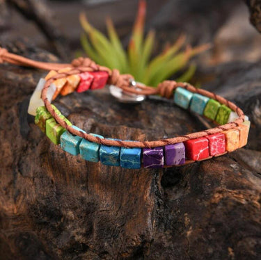 Inner Peace Calming 7 Chakras Healing Bracelet-Your Soul Place